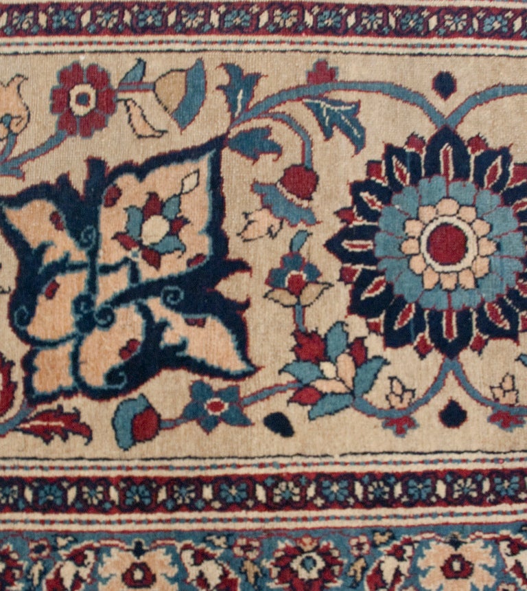 A 19th century Persian Doroksh carpet with wonderful central tree of life pattern surrounded by a floral patterned border.

Measures: 10'5