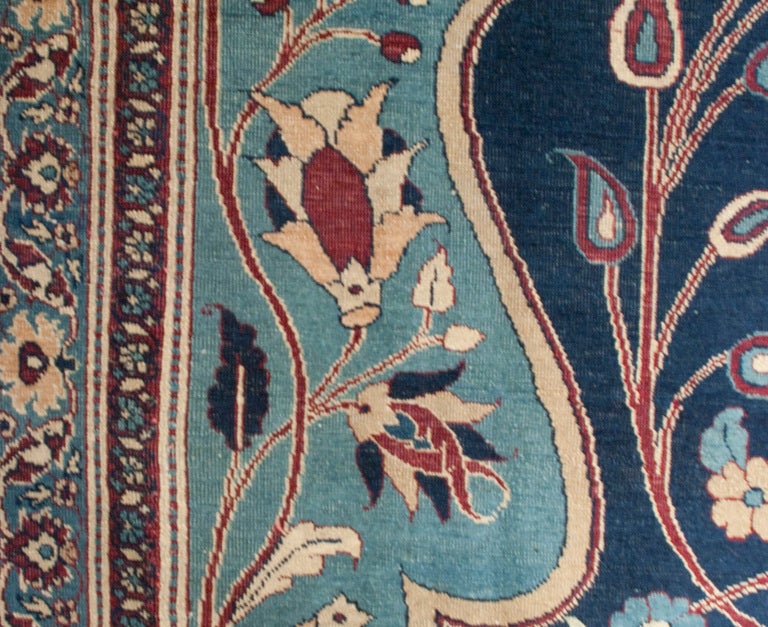 Unknown 19th Century Persian Doroksh Carpet For Sale