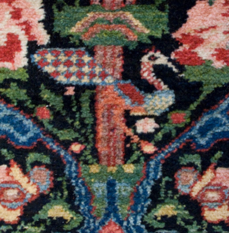 Wool Early 20th Century Persian Bakhtiari Carpet,  For Sale