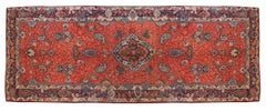 Antique Early 20th Century Persian Sarouk Carpet Runner