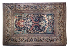 Vintage 19th Century Persian Doroksh Carpet