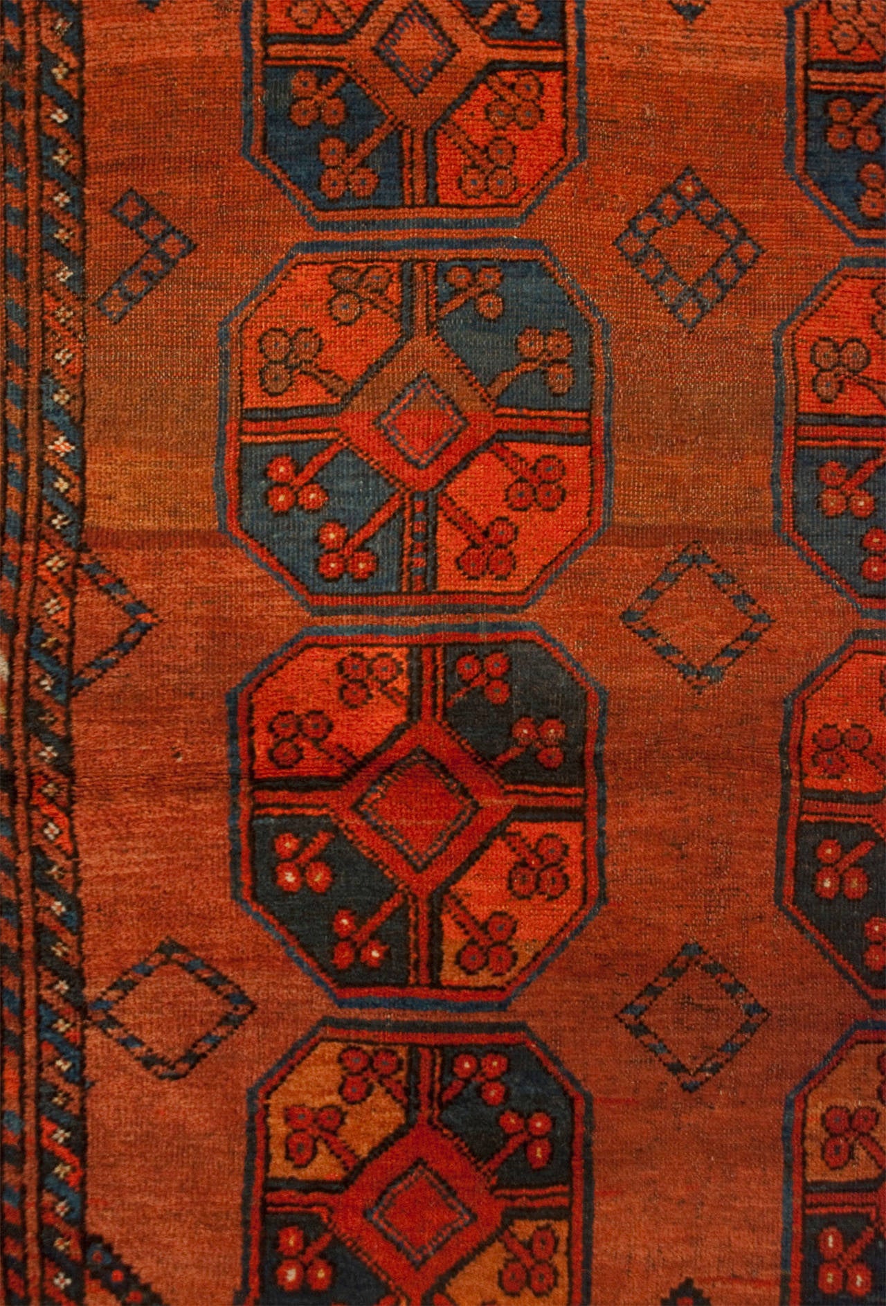 Vegetable Dyed Early 20th Century Keva Rug