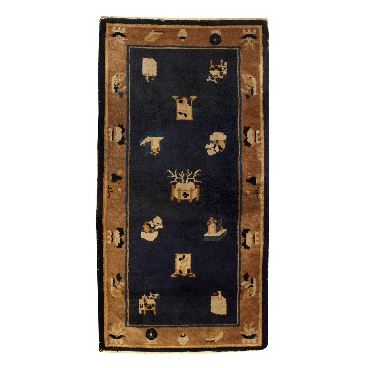 Early 20th Century Peking Rug For Sale
