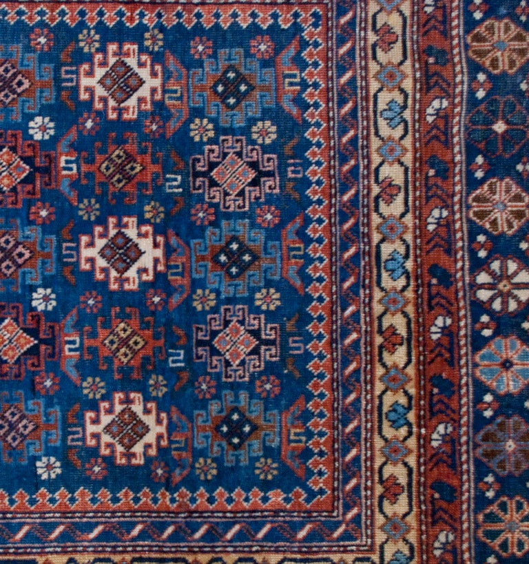 Vegetable Dyed Early 20th Century Shirvan Carpet For Sale