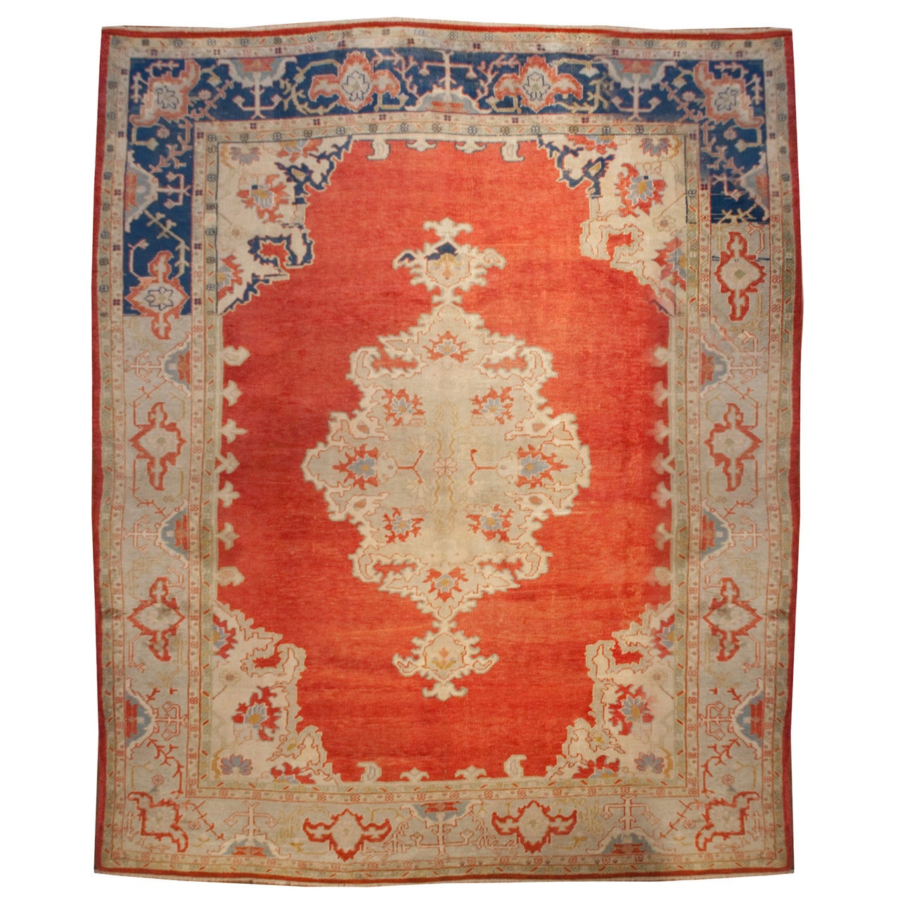 19th Century Oushak Rug