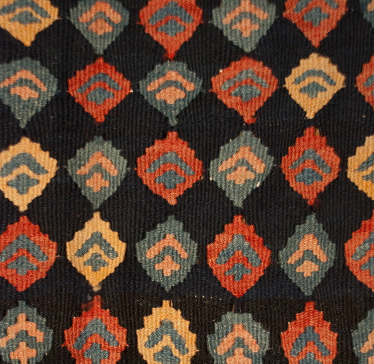 Asian Early 20th Century Harsin Kilim Runner For Sale