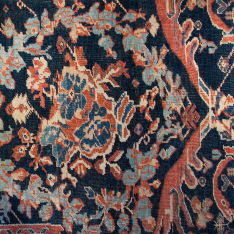 Persian 19th Century Sultanabad Carpet For Sale