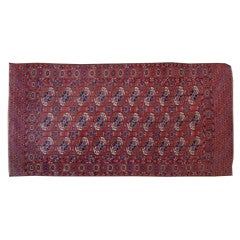 Early 20th Century Tekeh Carpet, 6
 x 3
