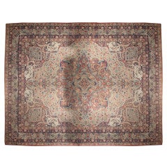Unbelievable 19th Century Kirmanshah Carpet, 11'7" x 13'10"