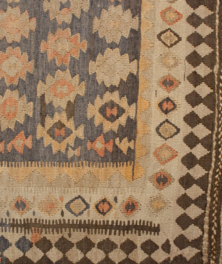 Mid-20th Century Early 20th Century Persian Zarand Kilim Runner For Sale