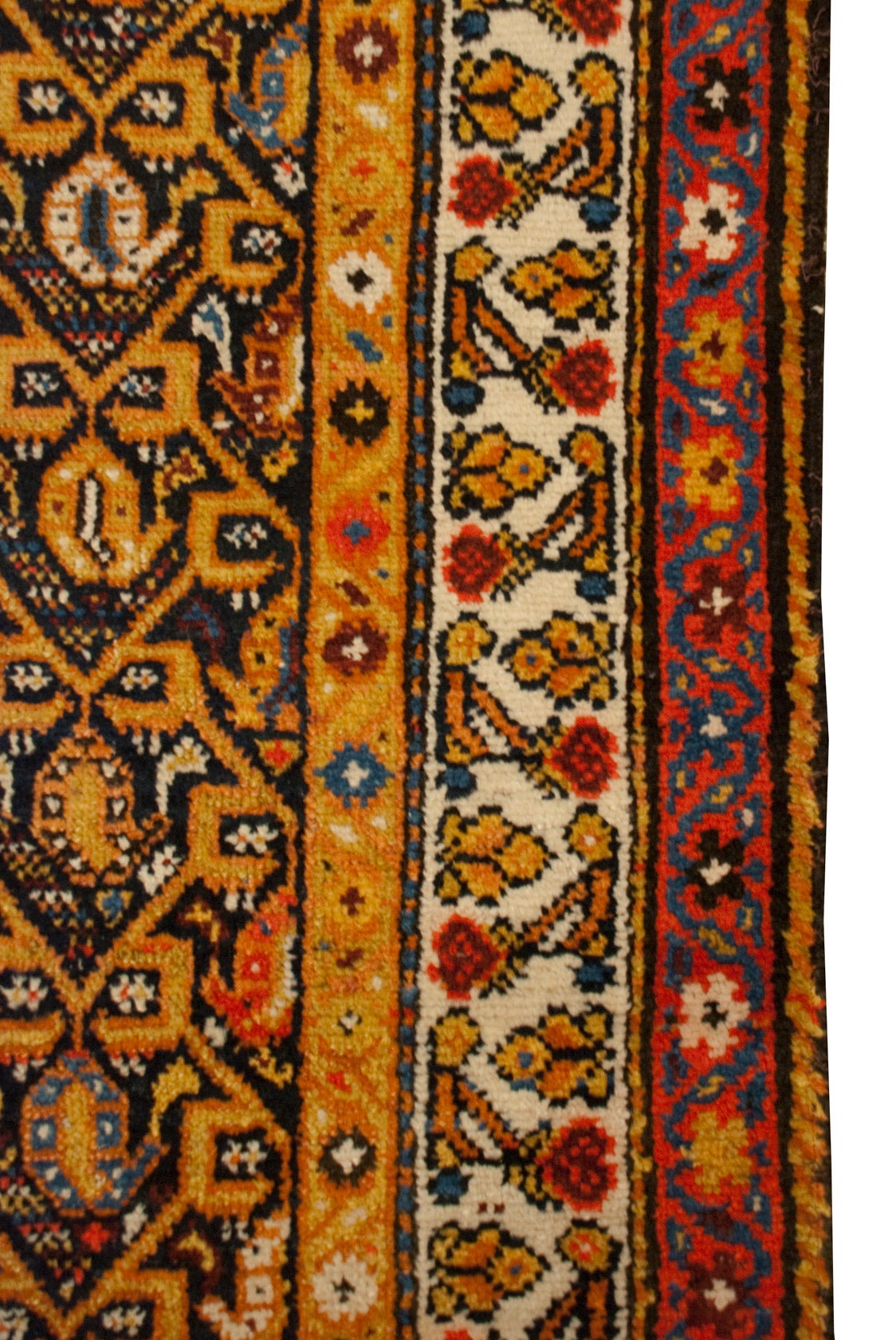 Vegetable Dyed Early 20th Century Persian Lori Runner For Sale