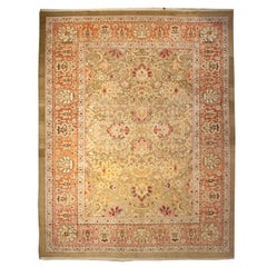 Early 20th Century Agra Rug