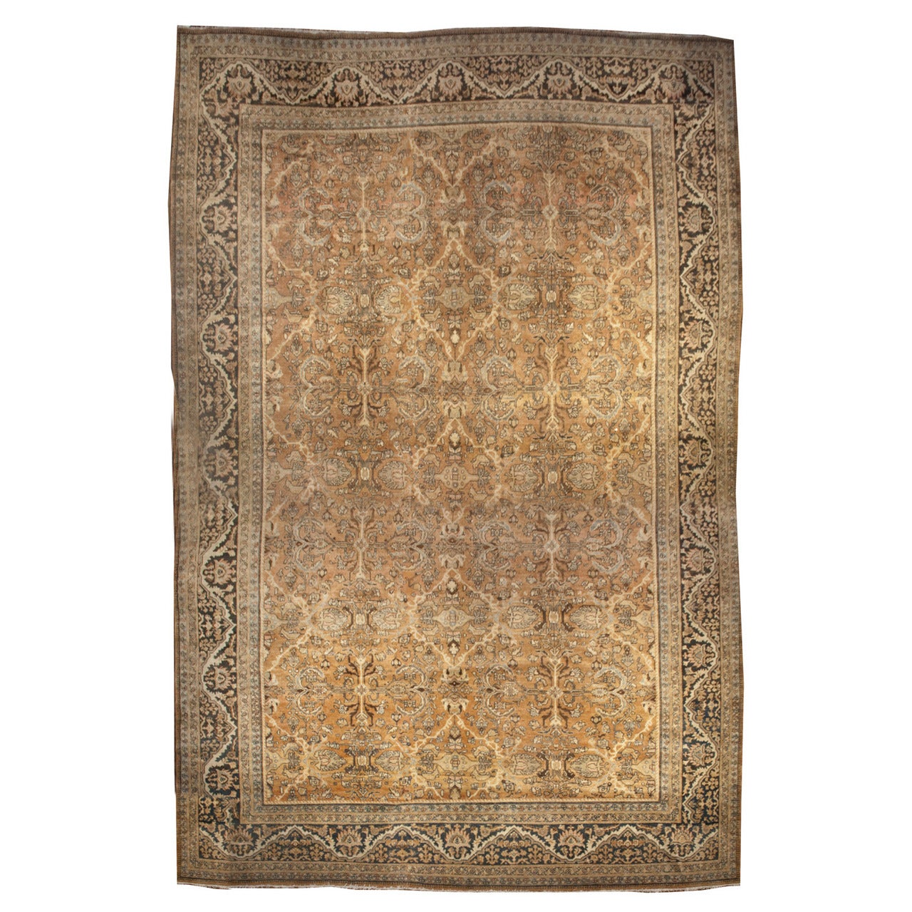 Early 20th Century Mahal Sultanabad Rug For Sale