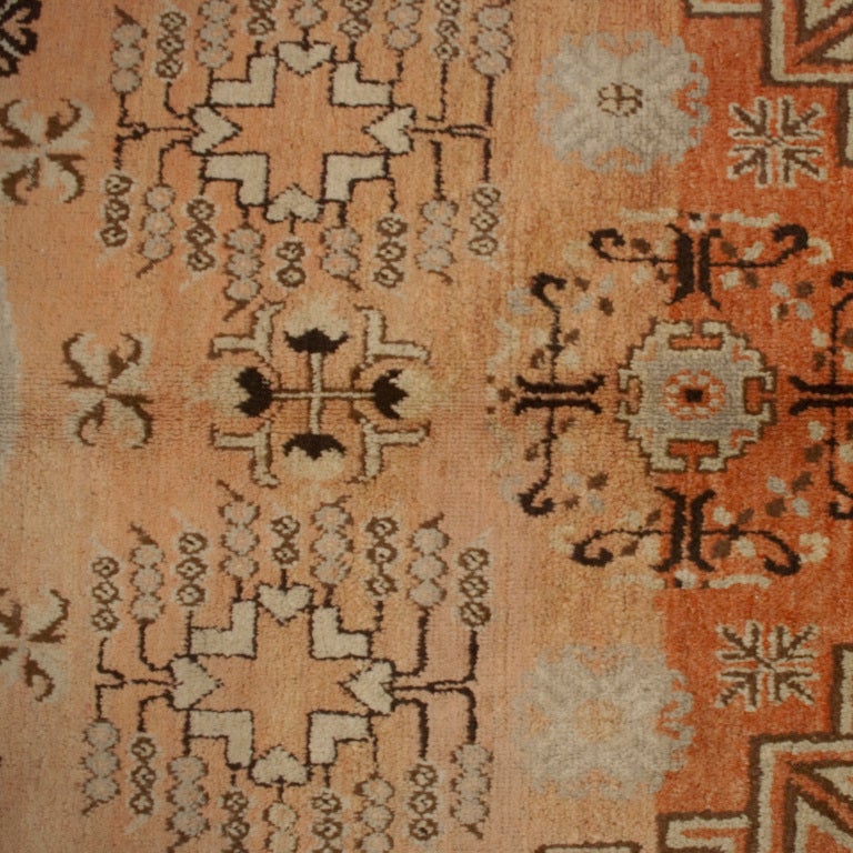 Turkestan Early 20th Century Central Asian Samarghand Carpet