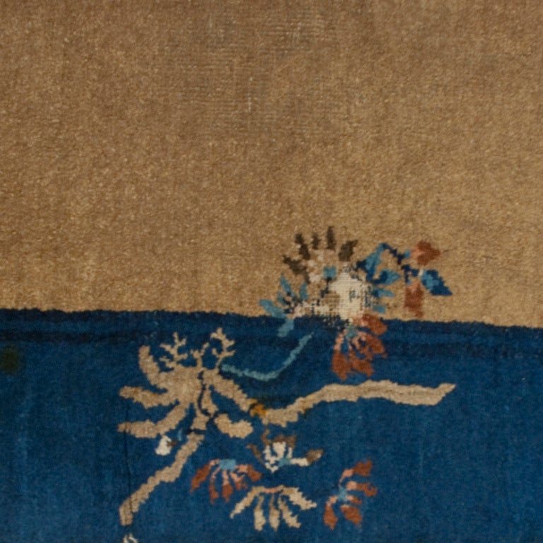 Wool 19th Century Chinese Peking Carpet