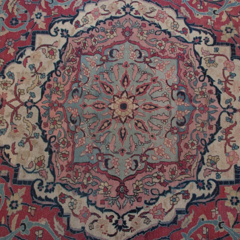 Dorokhsh-Teppich aus dem 19. Jahrhundert (Persisch) im Angebot