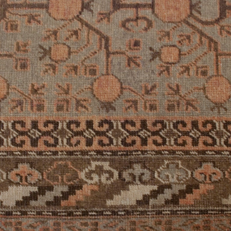 Turkestan Early 20th Century Central Asian Khotan Carpet