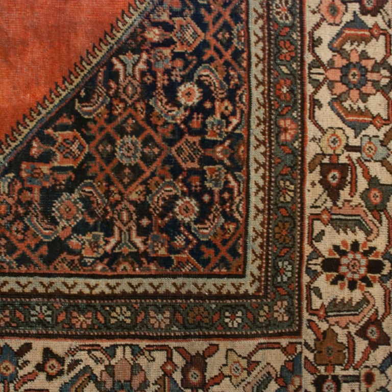 Persian Early 20th Century Herati Carpet For Sale