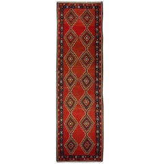 Tapis de couloir Kilim persan du début du XXe siècle