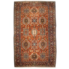 Early 20th Century Karaja Heriz Rug