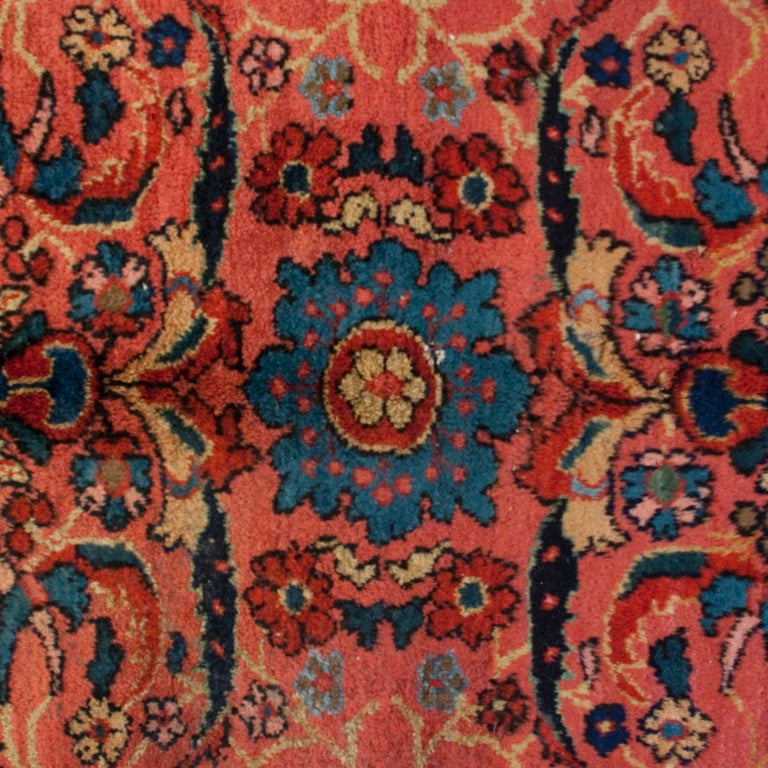 Early 20th Century Mahal Carpet, 9' x 12'6