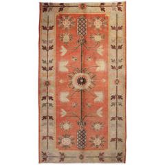 Early 20th Century Pictorial Khotan Rug