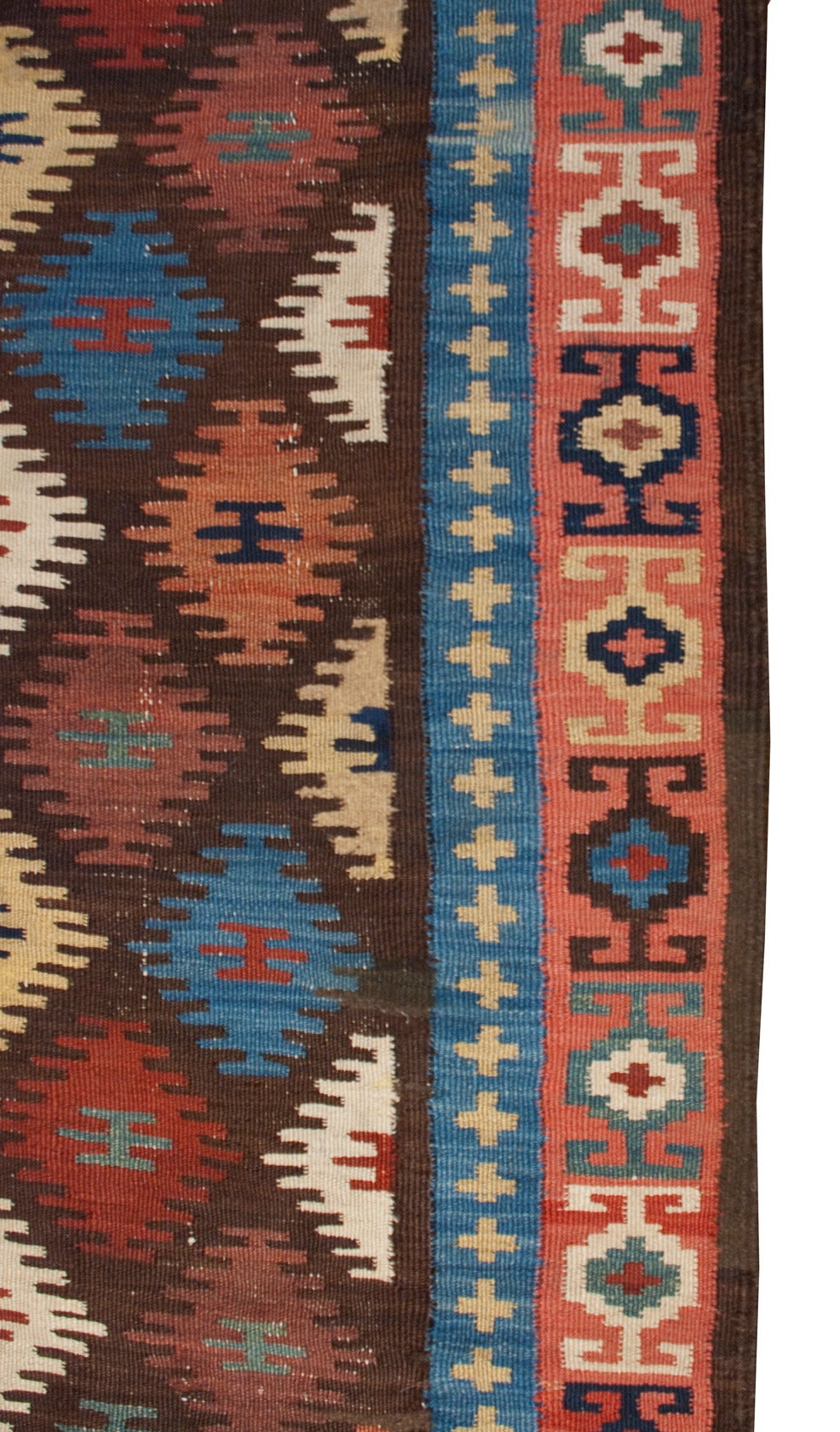 Asian Early 20th Century Harseen Kilim Runner For Sale