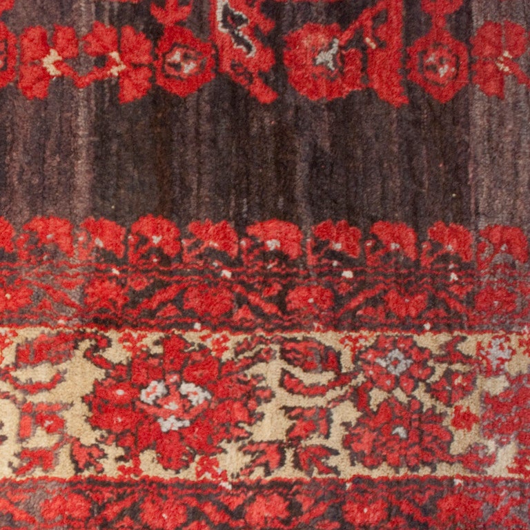 Vegetable Dyed Early 20th Century Turkish Anatolian Carpet For Sale