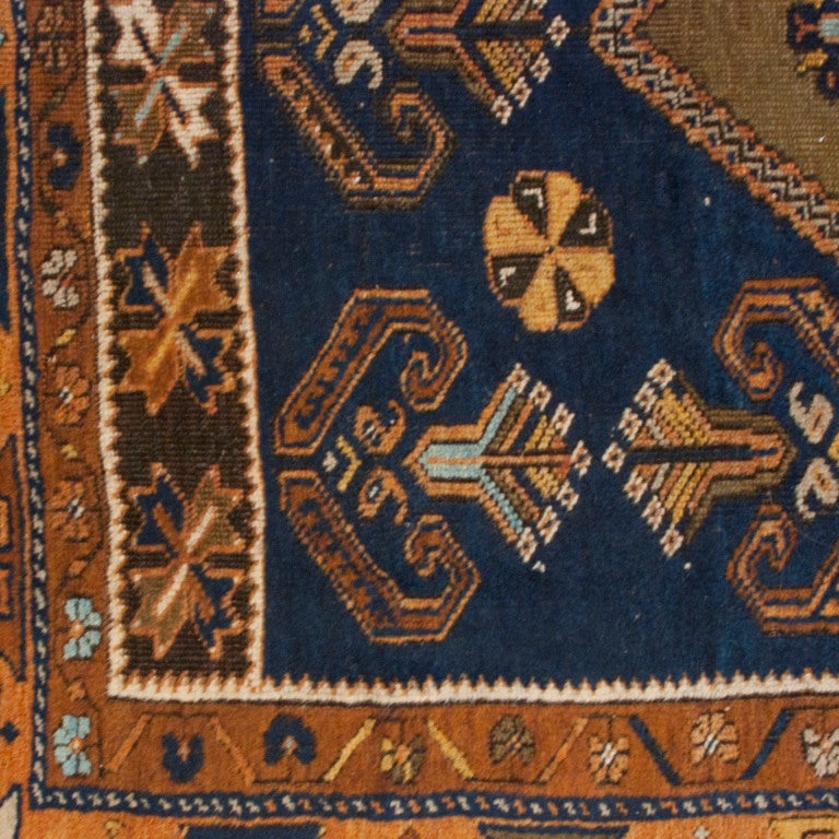 Early 20th Century Afshar Carpet In Excellent Condition For Sale In Chicago, IL