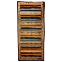 Début du 20ème siècle Zarand Kilim Runner