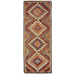 Antique Early 20th Century Persian Kilim Runner