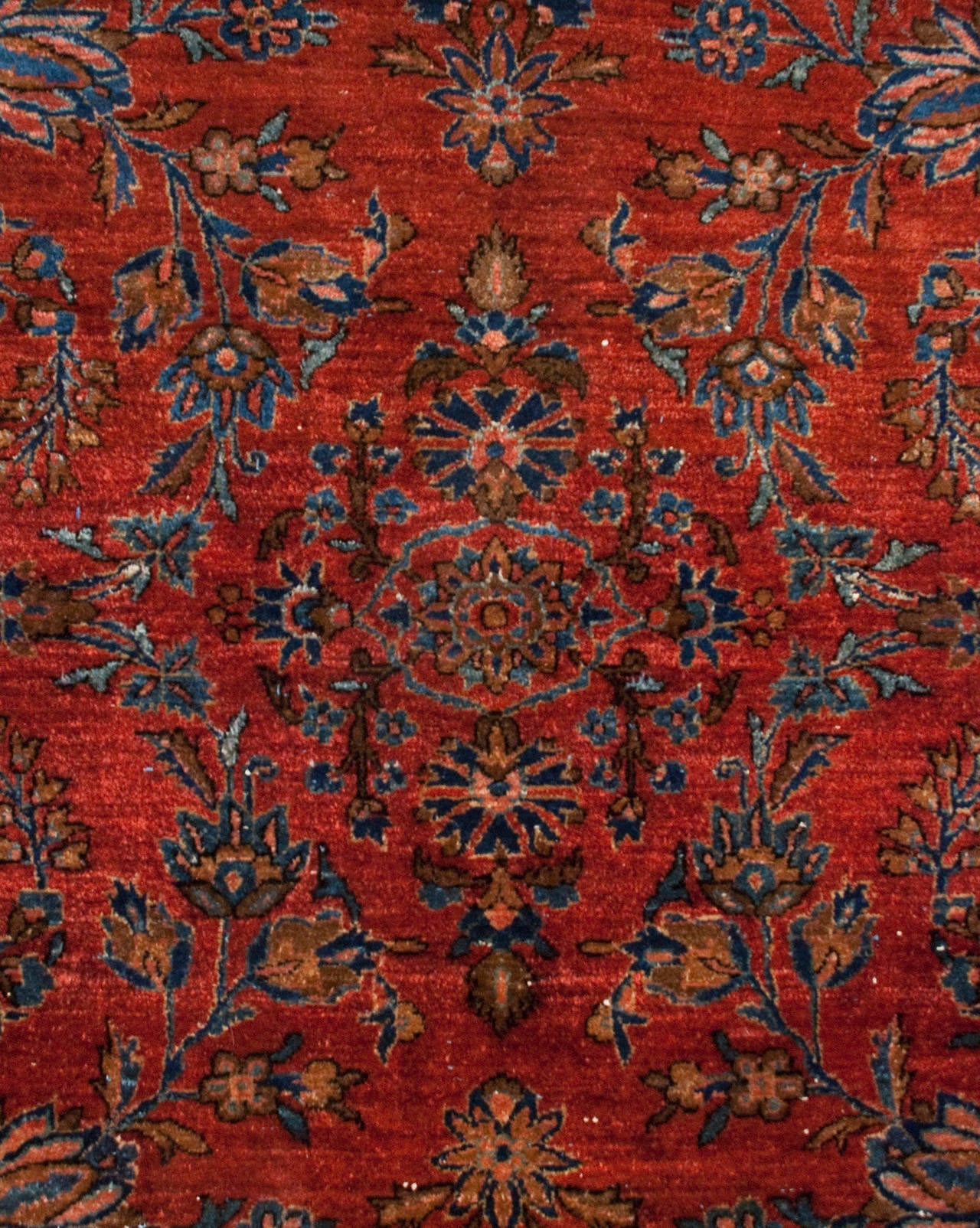 Asian Early 20th Century Kashan Rug For Sale