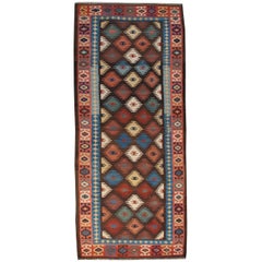 Antique Early 20th Century Harseen Kilim Runner