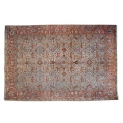 Antique 19th Century Tabriz Carpet, 10'10" x 7'10"