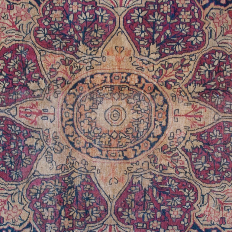 Wool 19th Century Persian Kermanshah Carpet For Sale
