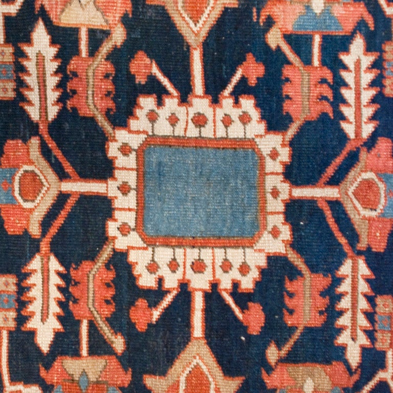 Vegetable Dyed 19th Century Bakhshayesh Carpet For Sale