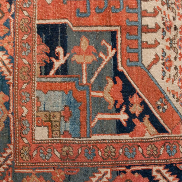 19th Century Bakhshayesh Carpet In Excellent Condition For Sale In Chicago, IL