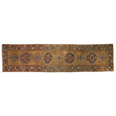 Antique Serab Carpet Runner, 3
2" x 12
8"