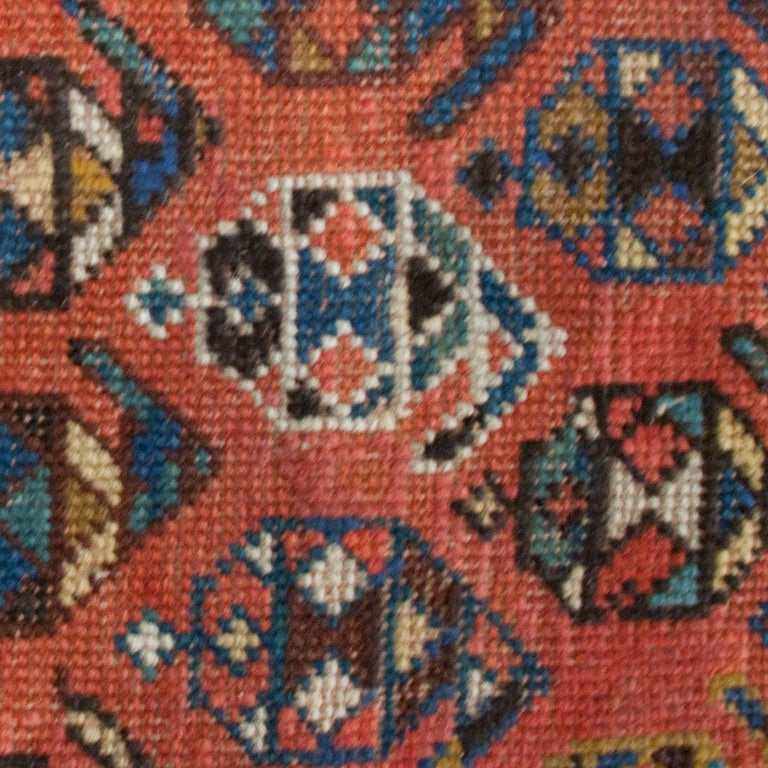 19th Century Antique Ganjeh Carpet Runner For Sale