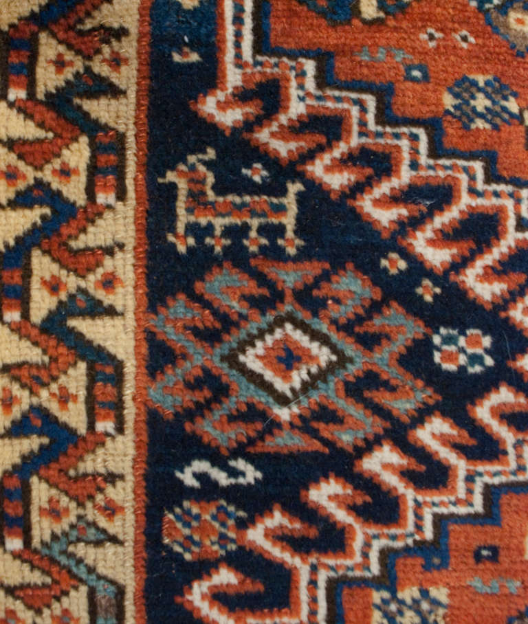 Wool Turn-of-the-Century Yalameh Runner For Sale