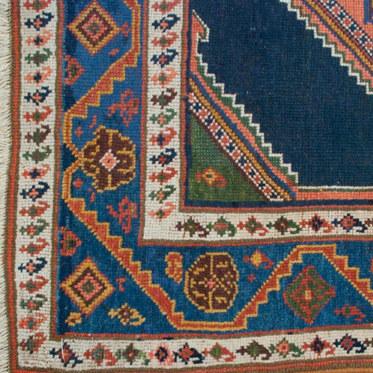 Tappeto persiano Azeri dei primi del Novecento In condizioni ottime in vendita a Chicago, IL