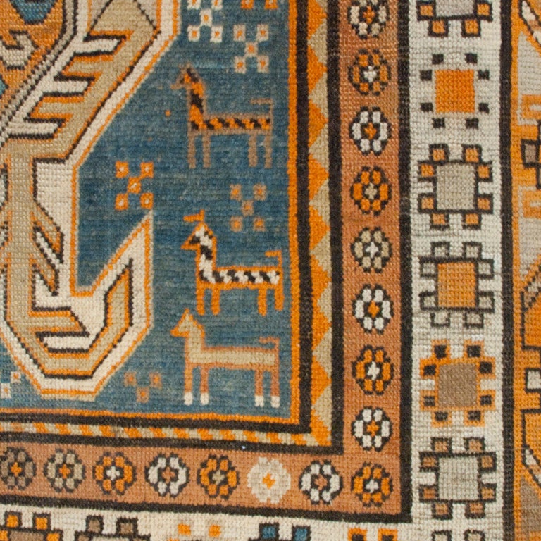 19th Century Karabakh Carpet For Sale at 1stdibs