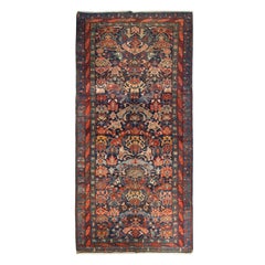 Kareback-Teppich aus dem 19. Jahrhundert