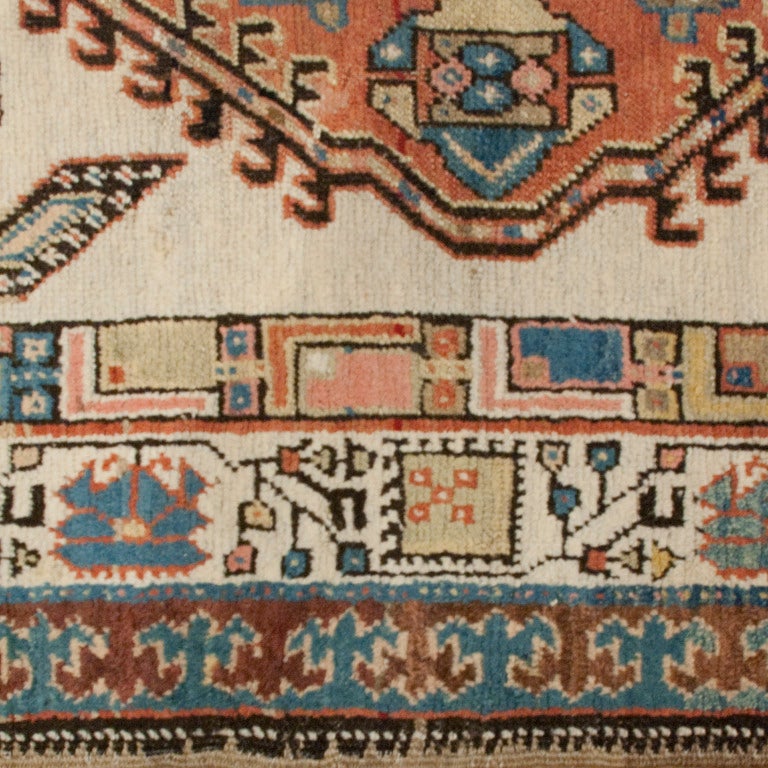 19th Century Persian Serab Carpet Runner, 3'7" x 13'8"