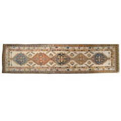 19th Century Persian Serab Carpet Runner, 3'7" x 13'8"