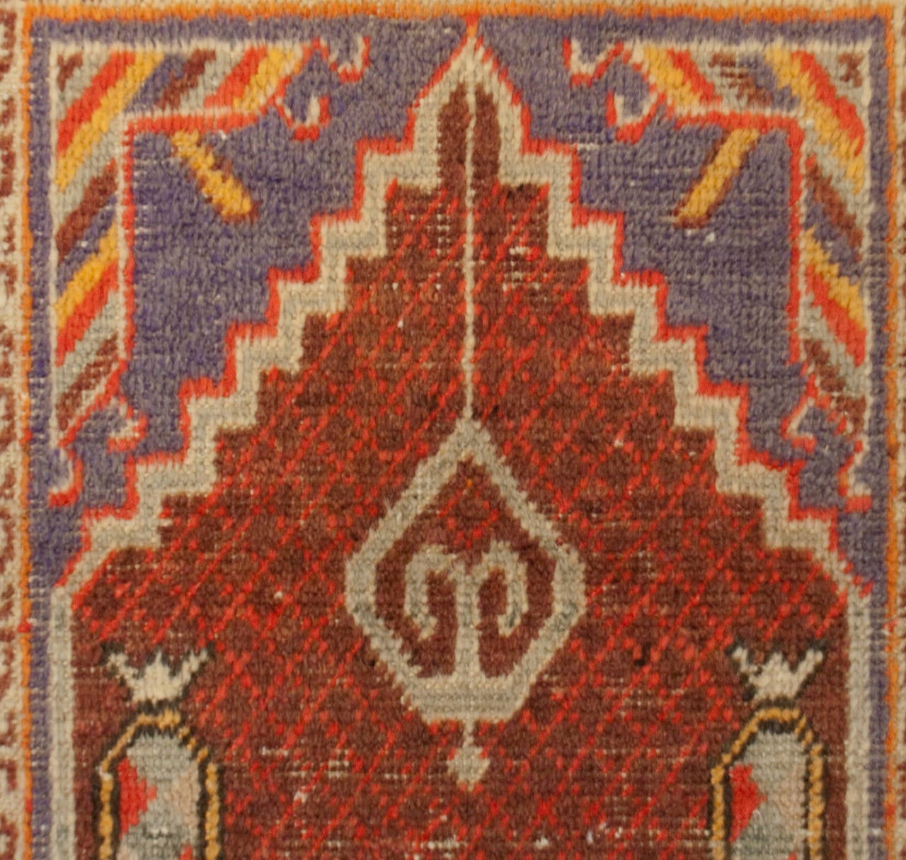 Turkestan Early 20th Century Khotan Prayer Rug For Sale
