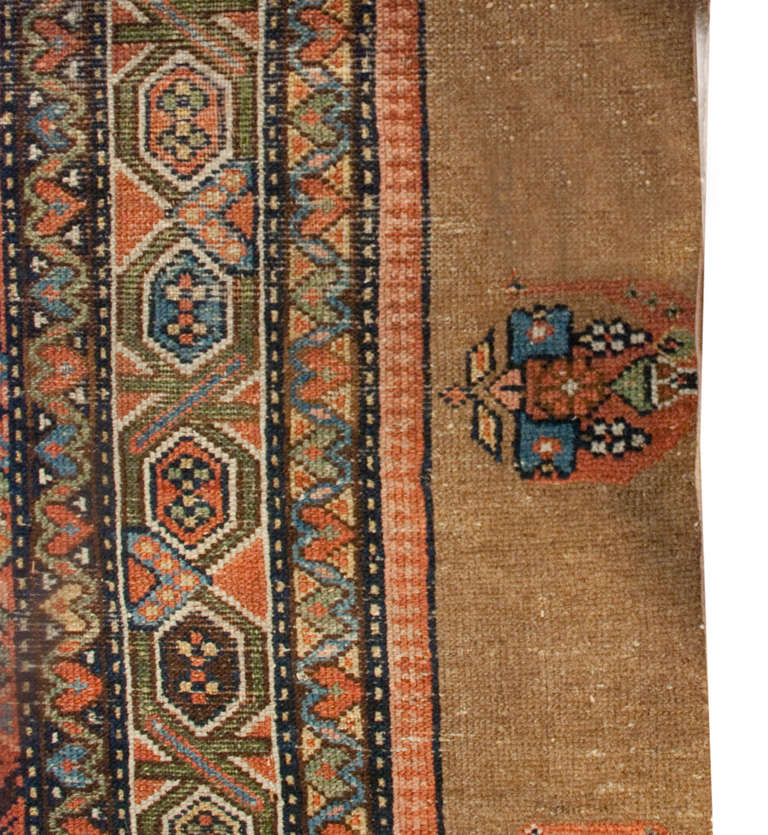 Wool 19th Century Serab Rug For Sale