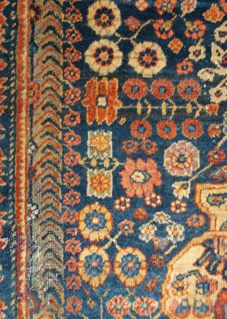 Wool 19th Century Sultanabad Runner