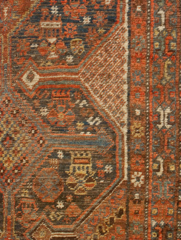 19th Century Qashqai Runner For Sale 1