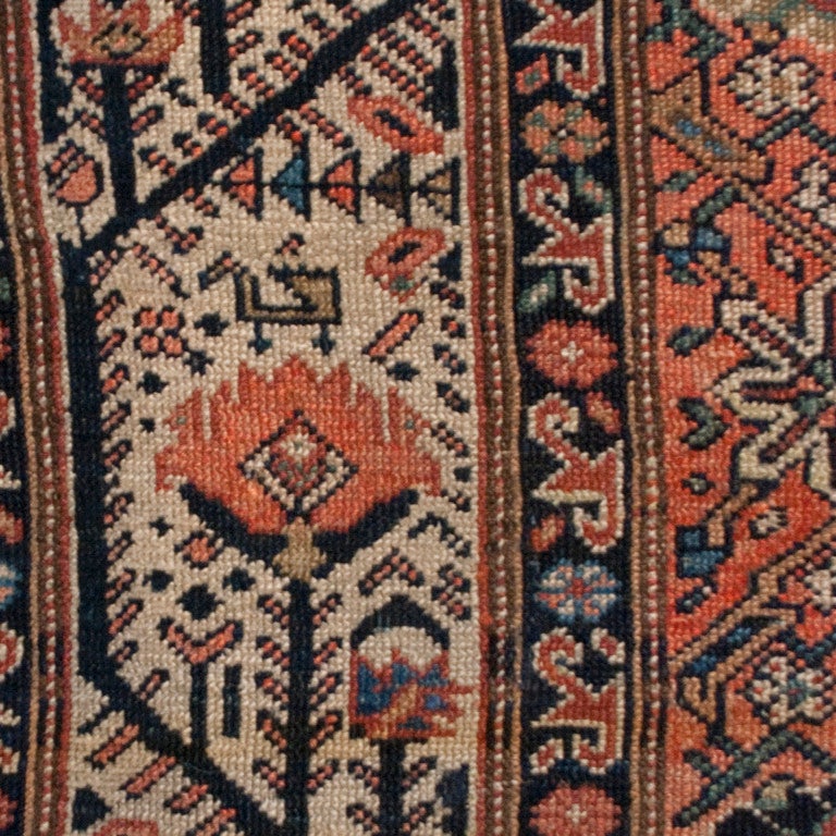 19th Century Malayer Carpet In Excellent Condition For Sale In Chicago, IL